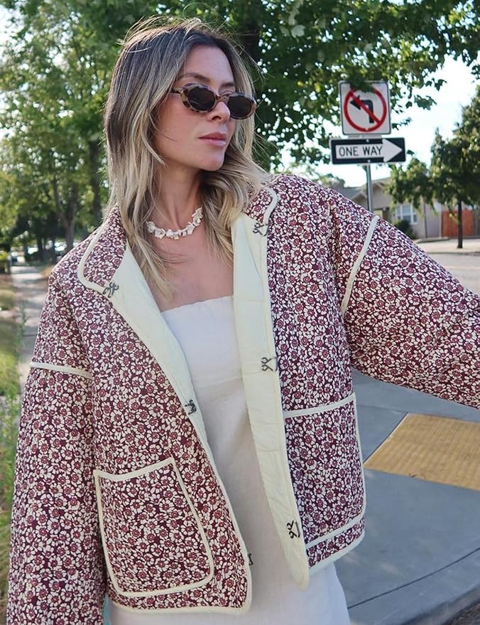 Vintage Padded Short Coat1